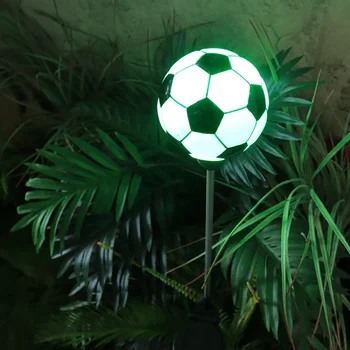 10Pcs Futbola Saules Gaismas Ārā Dārzi Enerģijas Pagalma LED Zālājus Ainavas Lampas Park Brīvdienu Puse Apdare Lightings