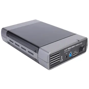 5.25 collu Ārējo Cieto Disku Kamerā SATA uz USB Tipa B MUMS Virsmas Apstrāde Ar Smidzināšanas Adapteri Vienkārša Uzstādīšana PC