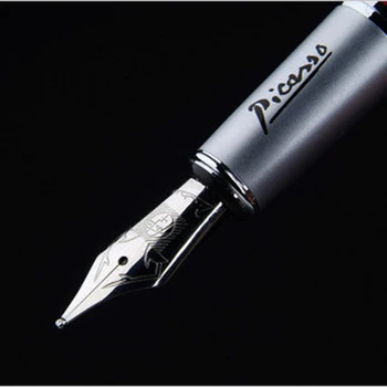 1pc Pikaso pildspalvu smalkas pērļu finanšu studentu prakses kaligrāfija pildspalvu irīdija strūklakas pildspalvas dāvanu pildspalvu 7colors nr. lodziņā 0.5 mm