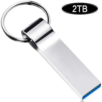 JAUNU Pendrive 2TB 1 TB, USB Zibatmiņas Diskus, 1 TB lielu ātrumu Pen Drive 2TB Key Usb Atmiņas karti 512 GB U Diska, TV Datoru