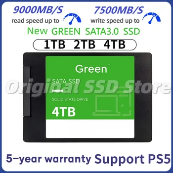 Portatīvo SSD Sata 4TB Iekšējā Cietvielu Disque 1 TB 2 TB 3D NAND SATA3 2.5
