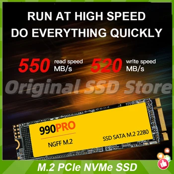 Uzglabāšanas 4TB M. 2 SSD NGFF 1 TB 2 TB Cieto Disku, ātrgaitas M. 2 2280 PCIe 3.0 Iekšējo Cieto Disku Klēpjdators, Desktop PS4 PS5