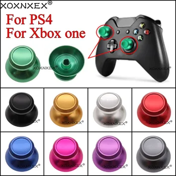 50gab Universālā Caps Vāks Metāla Krāsains Analog Thumbstick Alumīnija Rokturis Kontrolieris Kursorsviru, Lai PS4 vai Xbox Viens