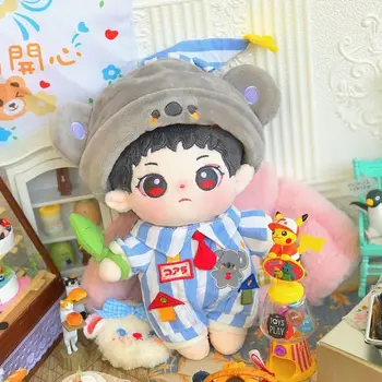 20cm Korejas Kpop EKSO Lelle nomainīt Drēbes Gudrs Pildījumu Rotaļlieta Lellēm, Plīša par Elku Lelles Dāvanu