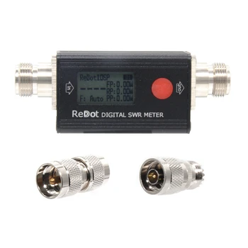 RD106P Digitālo SWR Mērītājs SWR&Power Meter 120W FMB VHF UHF80-999MHz Stāv-vilnis Koeficients 1.00-99.9 Atbalsta DMR Walkie Talkie