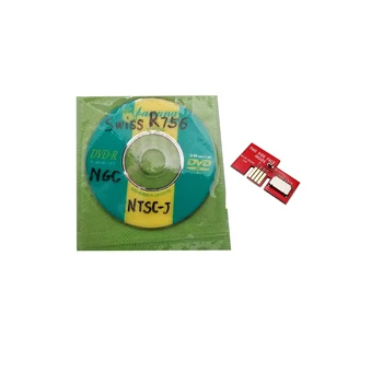 10 komplekti TF Karšu Lasītājs Adapteris+ šveices Boot Disks Mini DVD N-G-C N-T-C PAL