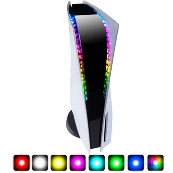 eXtremeRate 7 Krāsas 29 Ietekmi DIY Apdare Piederumi, Elastīgu LED Lentes RGB Komplekts ps5 Konsoles ar INFRASARKANO staru Tālvadības