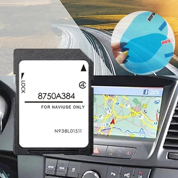 Ir 2021. Eiropā, UK Kartes Versiju Par Mitsubishi Outlander Lancer ASX Auto Navigācijas SD Kartes 8750A384 Sat Navi ar Anti Migla Kino