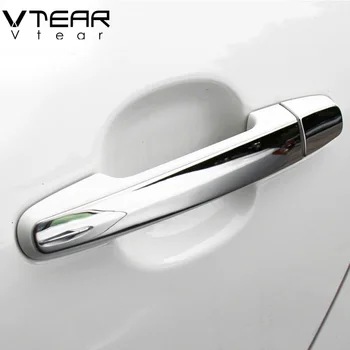 Vtear Toyota Corolla durvju roktura vāciņš durvju pull paster apdare nerūsējošais tērauds auto-stils apdares produktiem, piederumu 09-13