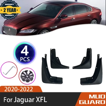 Par Jaguar XF XFL X260 2015 2016 2017 2018 2019 2020 Priekšā, Aizmugurējo Riteņu Dubļu Šļakatām Mudflap Aizsargiem Mudguard Fender Auto Piederumi