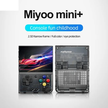 Miyoo Mini Plus+open-source Rokas Retro Spēļu Konsoles Portatīvie GBA Spēļu PS1, RPG, Lomu spēles, WiFi 3.5-inch, USB Interfeisu