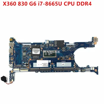 HP EliteBook X360 830 G6 Portatīvo datoru Mātesplati L64979-601 L64979-001 HSN-I22C 6050A3059101 Ar i7-8665U CPU DDR4 100% Darba