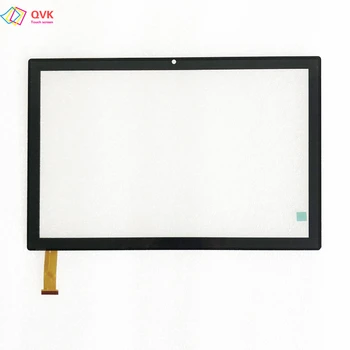10.1 Collas 2.5 D P/N XC-GG1010-555-ražošanas procesu kontroles-A0 FLT Black Tablet PC capacitive touch ekrāns digitizer sensors stikla paneli XC-GG1010-555