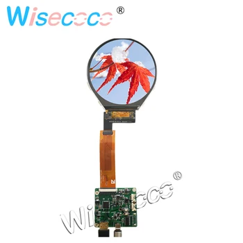 3.4 Collu 800*800 IPS Apaļš LCD Displejs USB Kontrolieris Valdes TM034XVZP01