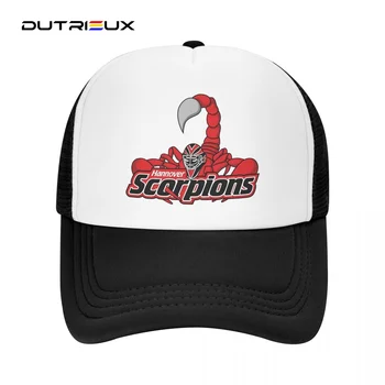 SCORPIONS Beisbola Cepurītes Vīriešiem Snapback Cepures mīļotājiem Trucker Cepures Sievietēm, Elpojoša Sieta Vizieri Kauliem