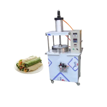 Automātiskā Roti Chapati Maker Rūpniecības Kukurūzas Tortilla Pieņemšanas Preses Mašīna Pavasara Roll Ādas Arābu Kūka Presēšanas Iekārtas