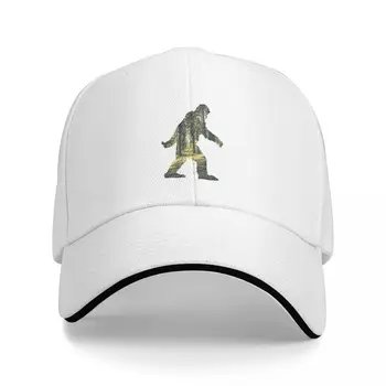 Beisbola cepure Vīriešiem, Sievietēm, RĪKU Joslā Ir Sasquatch Siluets Meža Militāro Klp |F| Vasaras Cepures Putu Puse