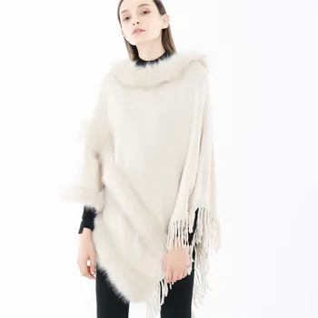Modes Iela Šaut Eiropas un Amerikas Stilu, Matu Apkakles Dubultā Neapstrādātu Malu tīrtoņa Krāsu Pušķis Imitācija Kašmira Ccarf
