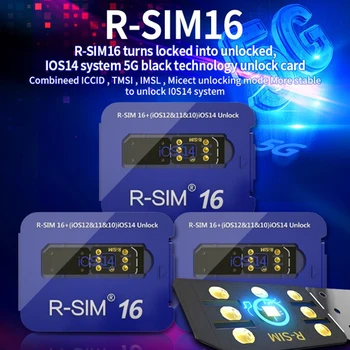 R16 RSIM Atbloķētu Sim Karti 11 12 12Pro Max 5G Mobilo Telefonu Universālo Adapteri Atslēgt 11Pro Max IOS