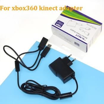 USB MAIŅSTRĀVAS Adapteris Strāvas padevei Ar USB Uzlādes Kabelis Piemērots ES ASV LIELBRITĀNIJA XBOX360 XBOX360 Kinect Sensors