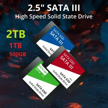 SATA SSD disks 500 GB, 1 TB 2 TB Cieto Disku, Disks Sata3 2.5 Collu Ssd Cietā Diska Iekšējo Cieto Disku priekš portatīvā Datora Grāmatiņa SSD