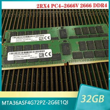 1gb Par MT RAM MTA36ASF4G72PZ-2G6E1QI 32G 32GB 2RX4 PC4-2666V 2666 DDR4 ECC Servera Atmiņa