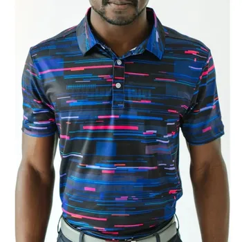 Vasaras Golfa Valkā Golfa Vīriešu Sniegumu Jersey Short Sleeve T-kreklu apdruka Golf, Polo Krekli, Quick Dry Sporta Apģērbu Karstā Pārdošanas