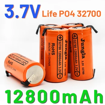 Nieuwe Grote Capaciteit 3.2 V 32700 12800Mah LiFePO4 Batterij 35A Turpināt Afvoer Maximale 55A, Augstas Jaudas Batterij + Diy Nikkel V