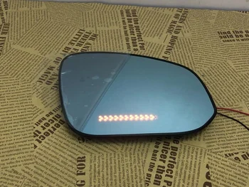 Express Shipping Atpakaļskata Zils Spogulis, Led Pagrieziena Signāla Apkures Blind Spot Monitor Bmw 2 Series Active Tourer 2016,2 gab