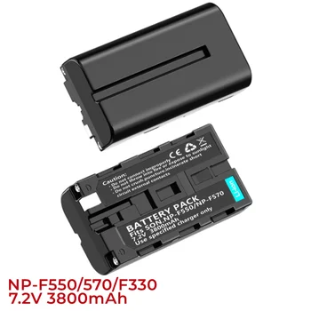 Uzlādējams akumulators NP-F550/570 3800mAh akumulators Sony CyberShot D sērijas DSC-D700 Digitālā 8.DCRDCR-SC.tr7000-DCR-TRV103