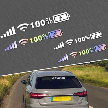 2 gab WIFI Signālu Jauda Mobilā Telefona Logo Modifikācijas Uzlīmes, Auto, Auto Piederumi