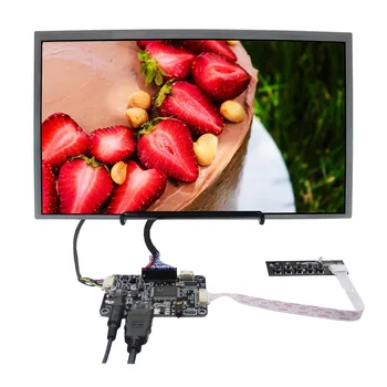 HD MI LCD Kontrolieris Valdes 13.3. LQ133M1LW02 400nit IPS 1920X1080 LCD Panelis