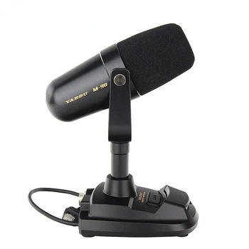 Yaesu M90 Darbvirsmas Mikrofons Uzlabota Audio Kvalitāte, Zemas frekvences skaņu Filtrs Moduļu 8 Tapas FTDX101 DX9000 FT450 Galda Skaļrunis