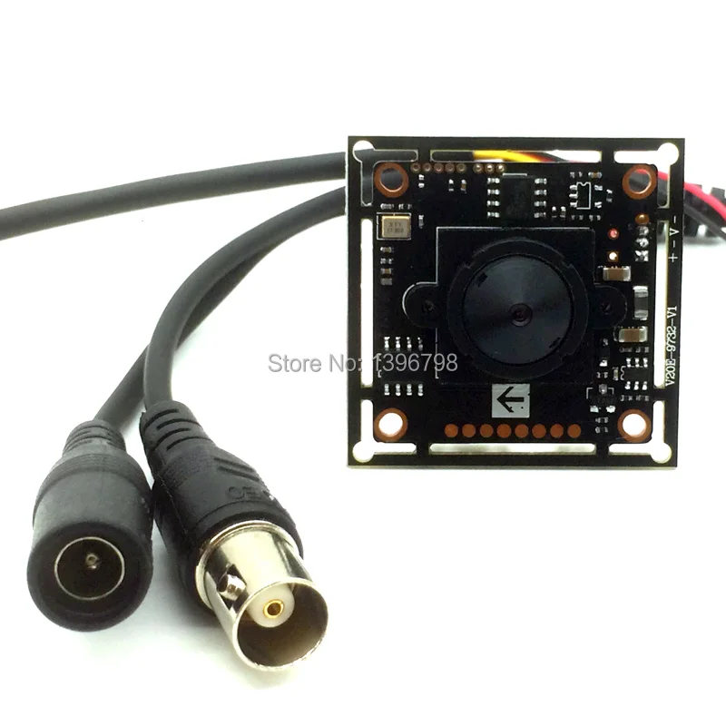 1MP AHD 4in1 mini pinhole kameras CCTV 720P mini nakts redzamības kamera modulis 1/4