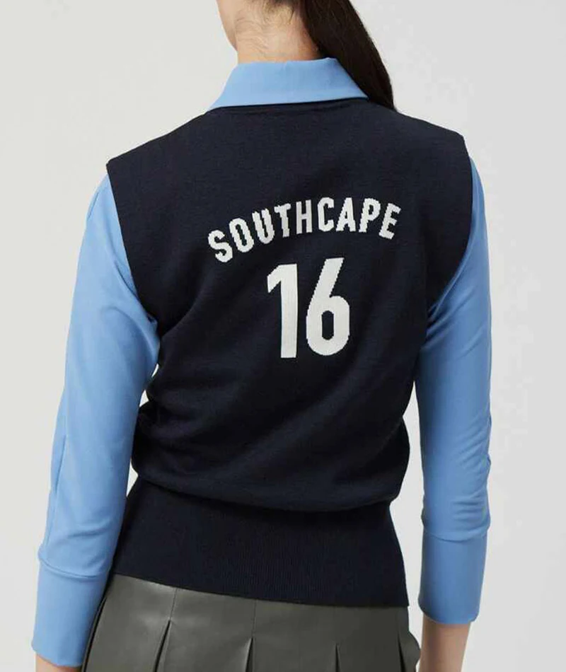 2023 SOUTHCAPE GOLFA Apģērbu Sievietes bez Piedurknēm Trikotāžas Veste Jaunu Apaļu Kakla Kaudzē Joker Top Golf Sporta Elpojošs Jersey