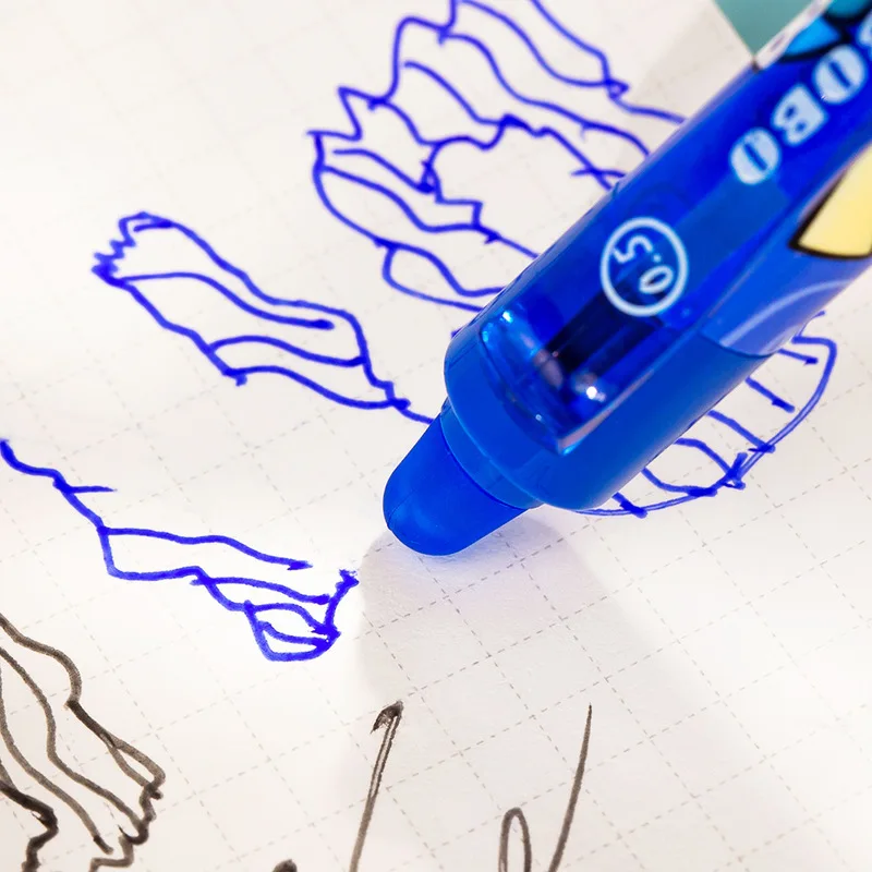 36pcs/Lodziņā Karikatūra Dinozauru Izdzēšami Gēla Pildspalva Gudrs 0.5 mm Zila Tinte Neitrāls Pildspalvas Students Skolas Piederumi Rakstīšanai Biroja un Kancelejas preces