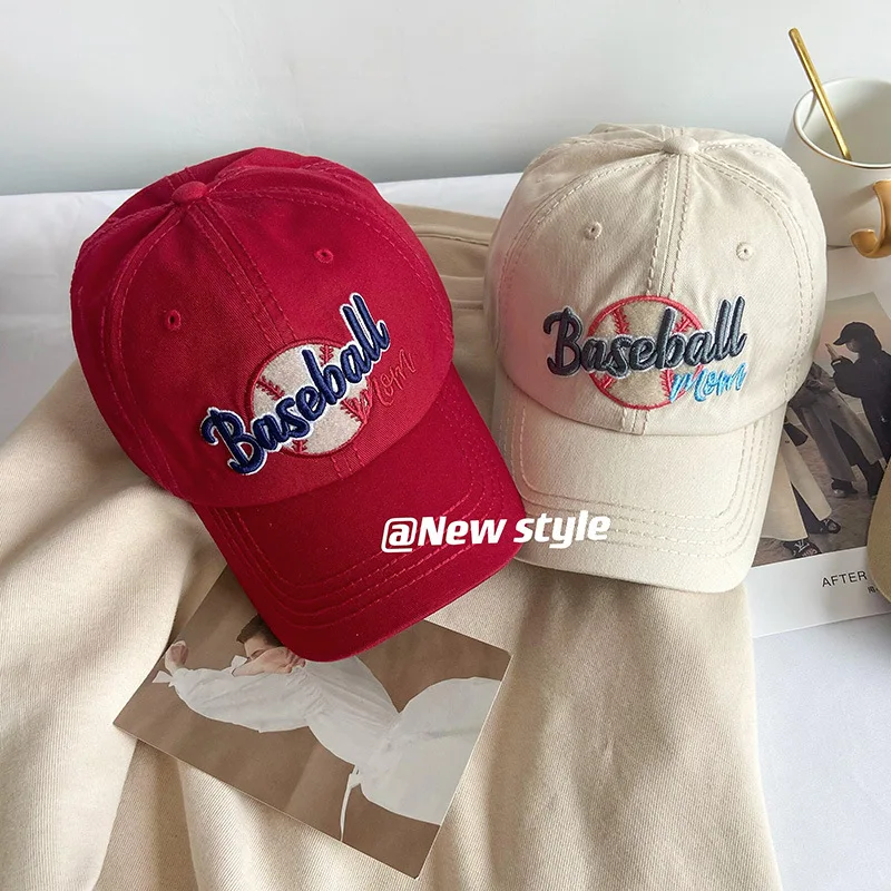Amerikāņu beisbola cepure sieviešu dziļi top sejas mazo ins, jūra, sauļošanās cepuri 2023 jaunu soft top cap vīriešiem