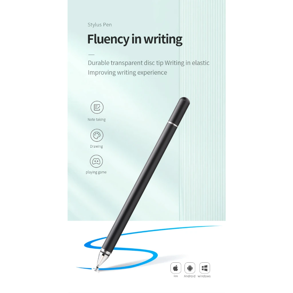 Capacitive touch stilīgs pen Tablet touch Pen Irbuli Ipad Planšetdatora skārienekrānu, Pildspalvu Rakstīt Ipad