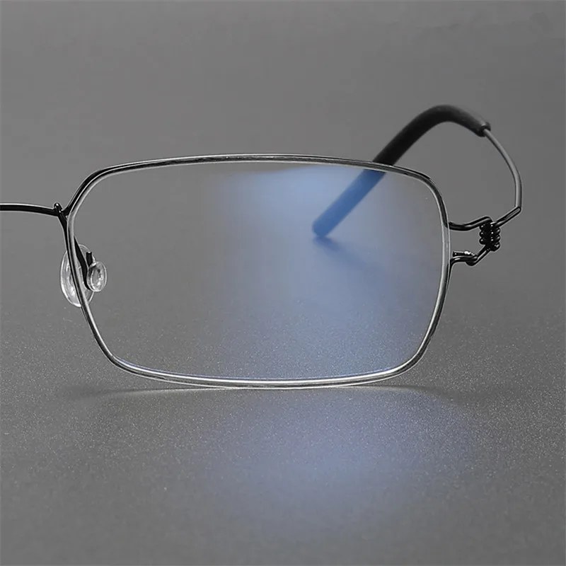 Dānijas Zīmola Bezskrūvju Tīra Titāna Briļļu Rāmis Vīriešu Laukumā Ultravieglajiem Recepšu Brilles Sievietēm, Optisko Briļļu Tuvredzība