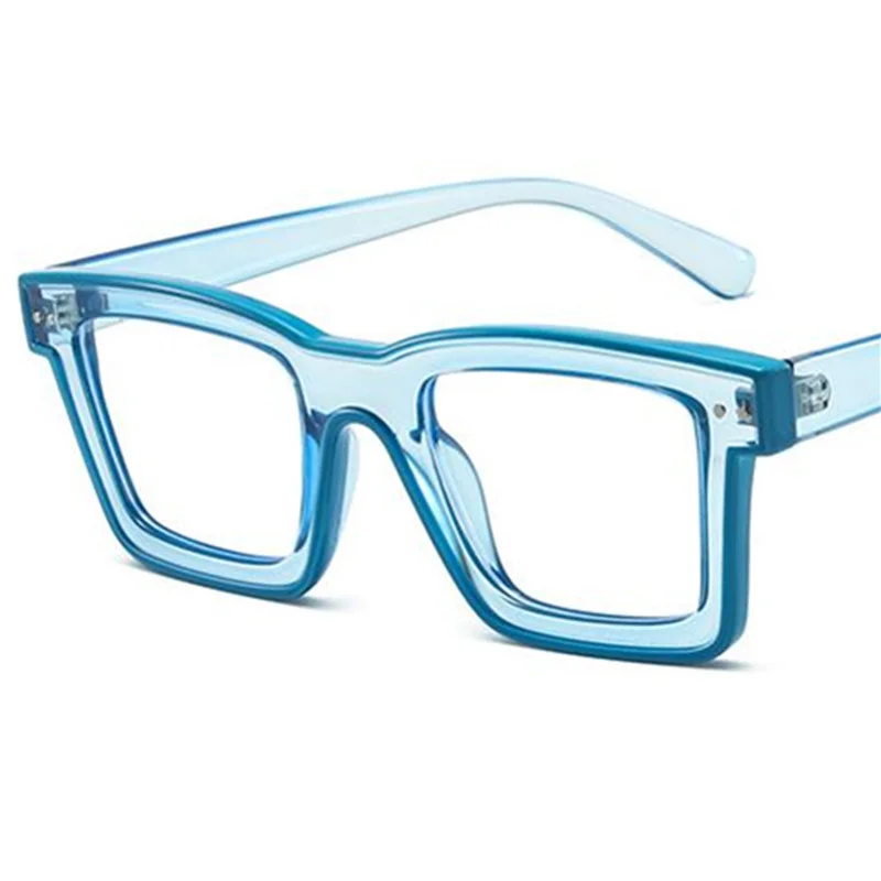 JAUNS Anti-Zila Gaisma Brilles Unisex Luminiscences Atšķirībā Briļļu Simplity Briļļu Laukumā Brilles Optiskās Dekoratīvo