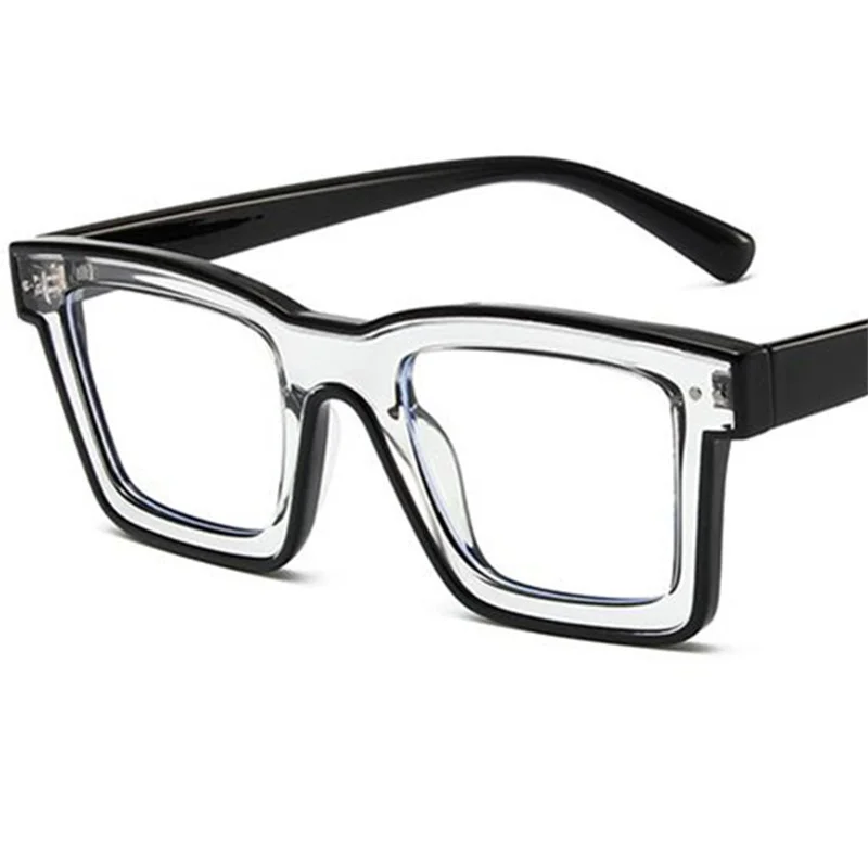 JAUNS Anti-Zila Gaisma Brilles Unisex Luminiscences Atšķirībā Briļļu Simplity Briļļu Laukumā Brilles Optiskās Dekoratīvo