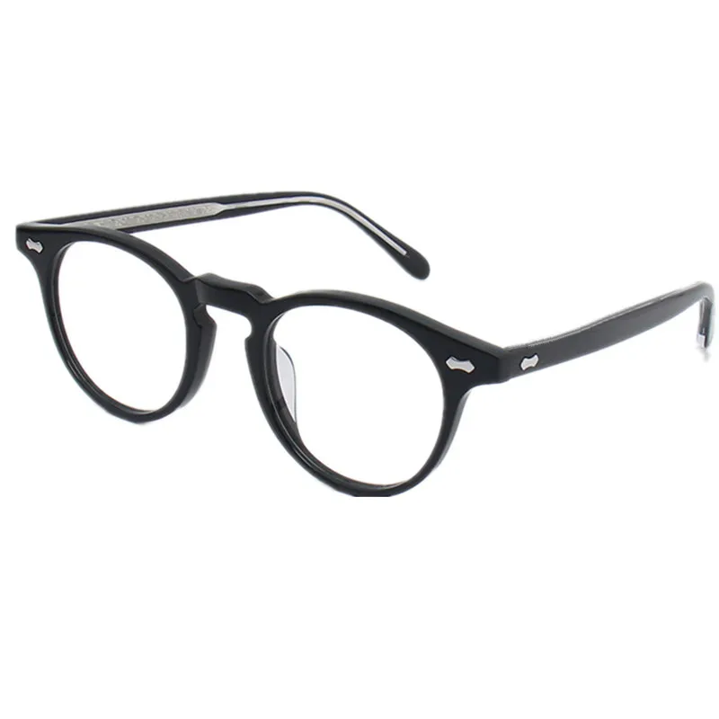 Jauns Retro-Vintage Kārta Acetāti Fullrim Rāmja Brilles 50 5 Unisex 47-22-150 Vīriešiem, kas Star Stils Recepšu Brilles Brilles