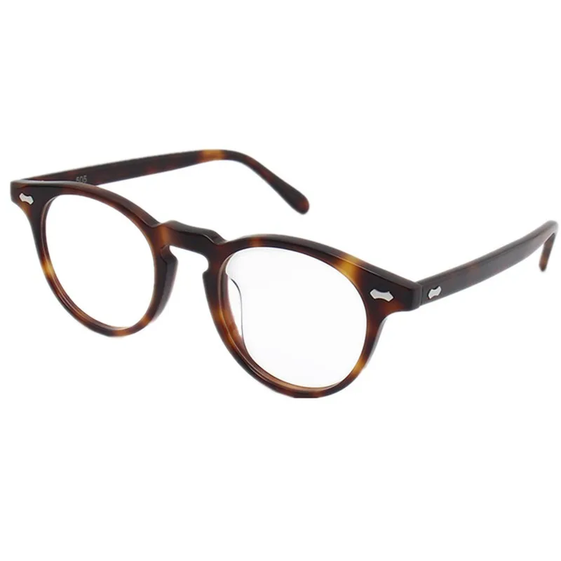 Jauns Retro-Vintage Kārta Acetāti Fullrim Rāmja Brilles 50 5 Unisex 47-22-150 Vīriešiem, kas Star Stils Recepšu Brilles Brilles