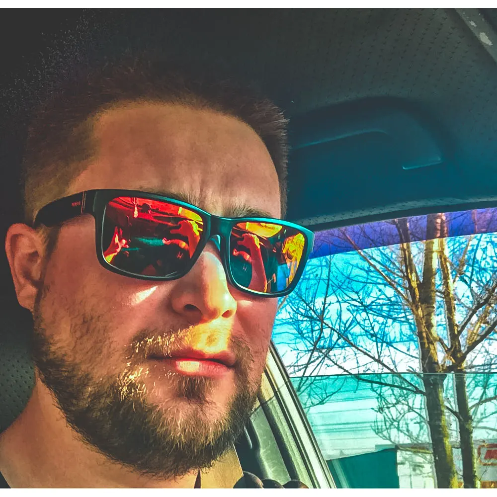 KDEAM Atjaunot Sporta Vīrieši Polarizētās Saulesbrilles Šokējoši Krāsas, Saules Brilles Āra Braukšanas Photochromic Sunglass Ar Lodziņu