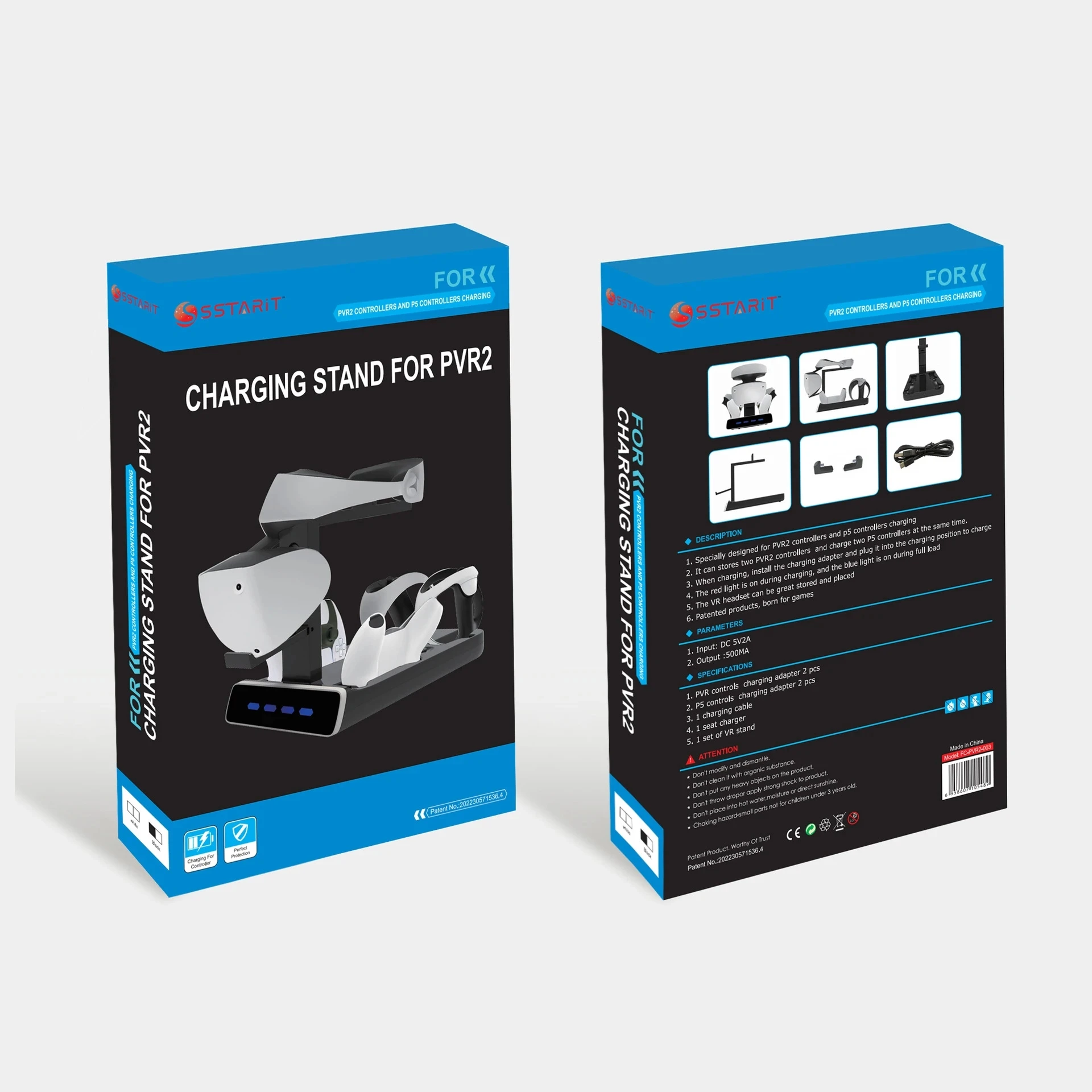 PS VR2 Dual Kontrolieris Uzlādes Doks VR Brilles Konsoles Uzglabāšanas Stends, PS5 Spēli Rokturi Uzlādes Bāze Ar Displeja apgaismojumu
