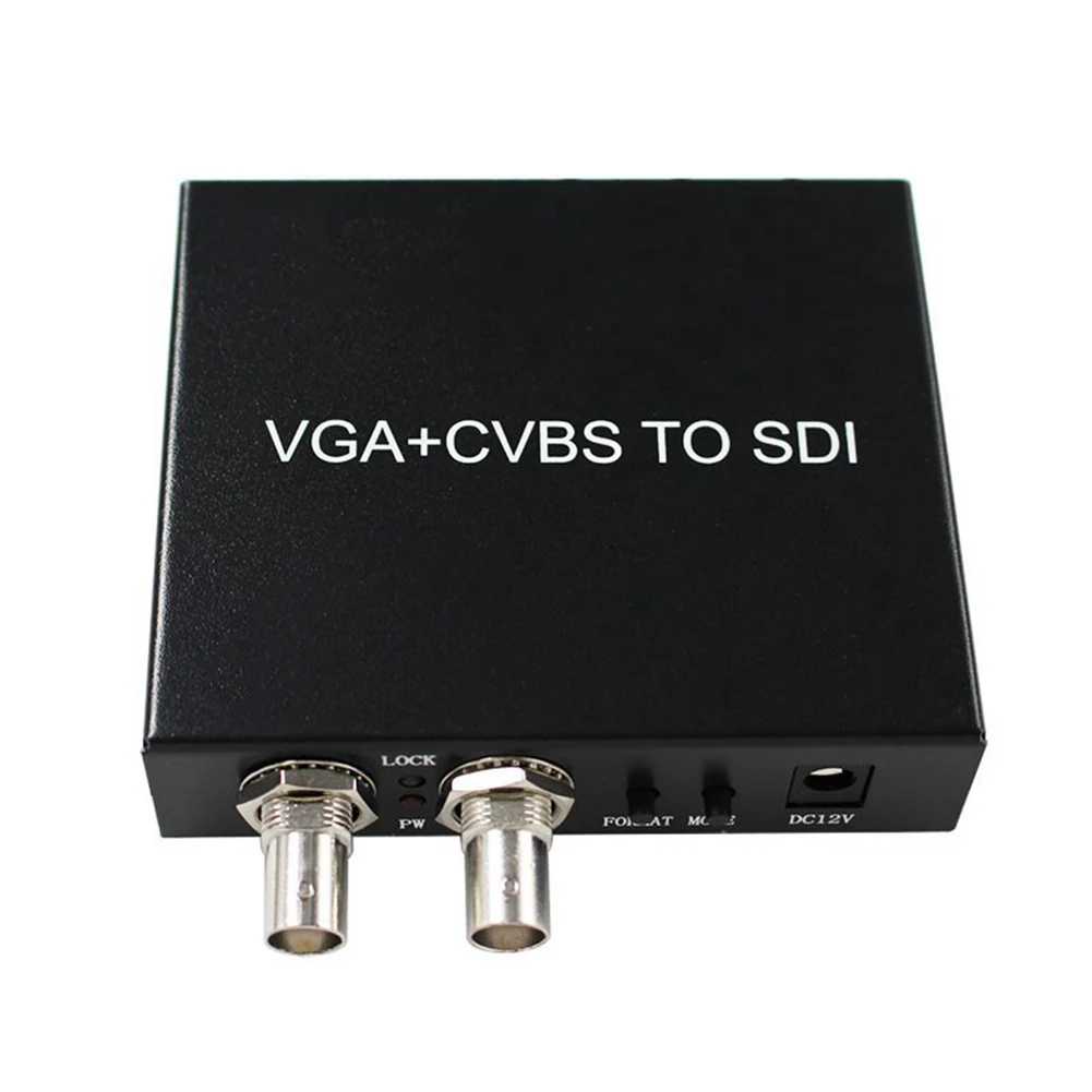 VGA/AV SDI Converter Izplatītājs Vienas līdz Divu Augstas Izšķirtspējas VGA/AV Divkāršot Ostas SDI Converter Komutatoru